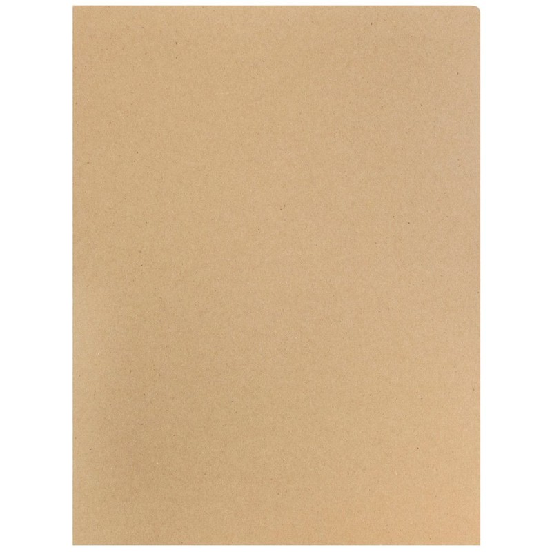 JAM PAPER Premium Matte Cardstock Twin Pocket Folders - Brown