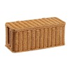 Under-Desk Cable Storage Box for Cord Organization – Hand-Woven Hanging