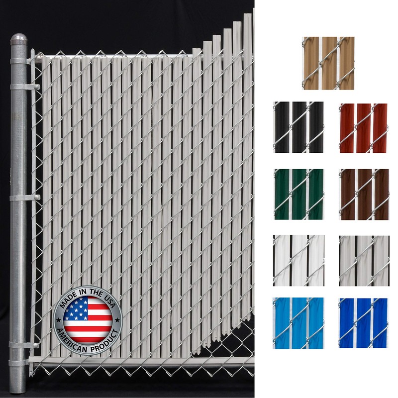 FenceSource FenceSource Wave Slat (9 Colors) Single Wall Bottom Locking
