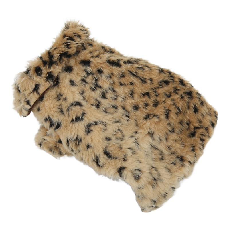 Pet Leopard Print Cloak Cute Retro Stylish Puppy Plush Jacket