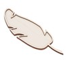 DIY Mosaic Tiles Multipurpose Hand Crafted Innovative Feather Shape Mosaic