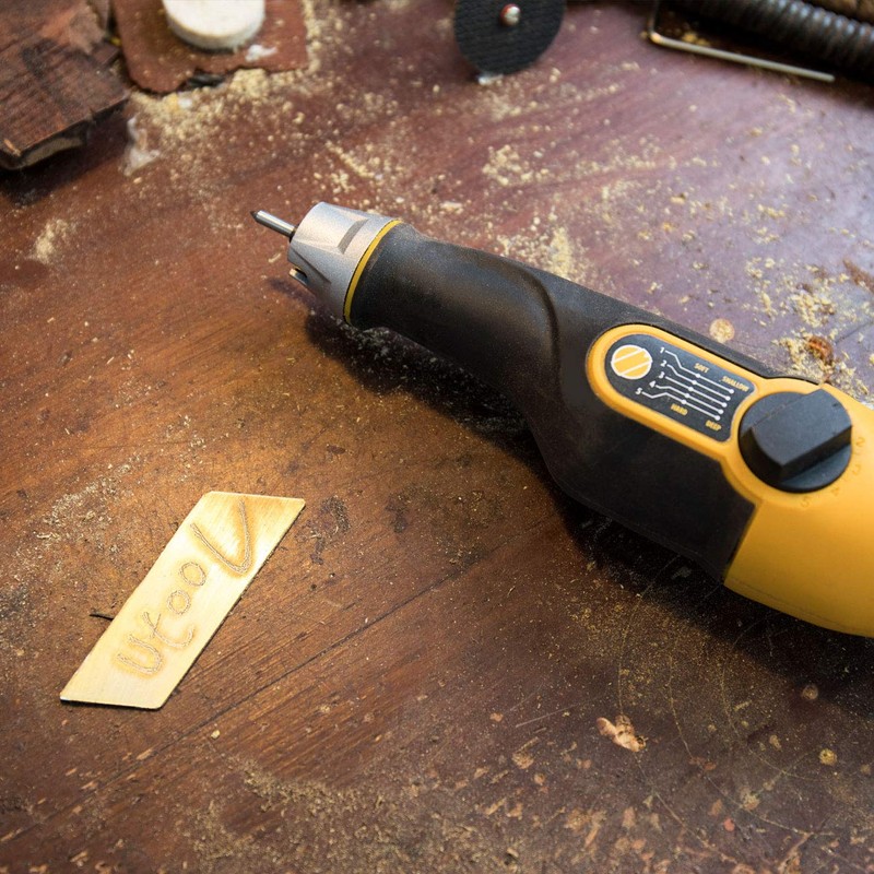 Utool 24W Power Engraving Tool Kit for Wood Metal Glass