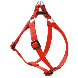 LupinePet Basics 1/2" Red 12-18" Step In Harness for Small Dogs