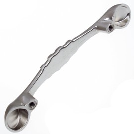 GlideRite Hardware 83063-SN-10 3 inch Cc Braided Satin Nickel Cabinet Pulls 10 Pack