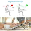 Laptop Stand Notebook Foldable 10-Levels Angles Adjustable Computer Stand Table