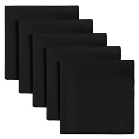 HOULIFE Sweat Absorbing Handkerchief for Men, Microfiber Quick-Dry Rags Towels for Gym Sport Workout, Sweat Towel for Hand (Black)