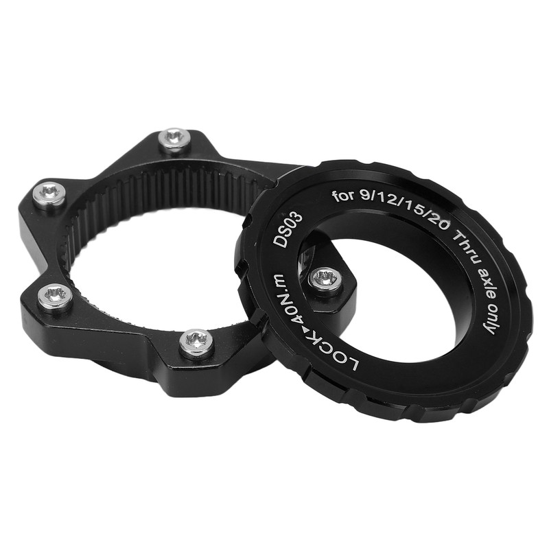MEIJUN Centerlock to 6 Bolt Fitting Adapter Lockring Aluminium Alloy