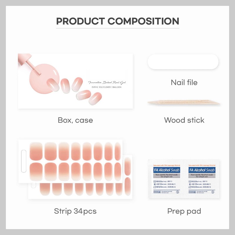 EDGEU SHOP GEL END115 PEACH SYRUP PINK BLOOM