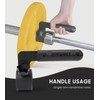 Rexhubro Heavy-Duty Belt Squat Attachment 2" 500lb Adjustable for Landmine