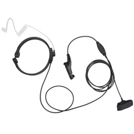 Renastar Tactical Throat Mics with PTT Throat Microphones for Motorola APX900 APX1000 APX4000 APX6000 APX7000 APX8000 XPR6100 XPR6350 XPR6550 XPR7350 XPR7350e XPR7380e XPR7550 XPR7550e XPR7580 Radios