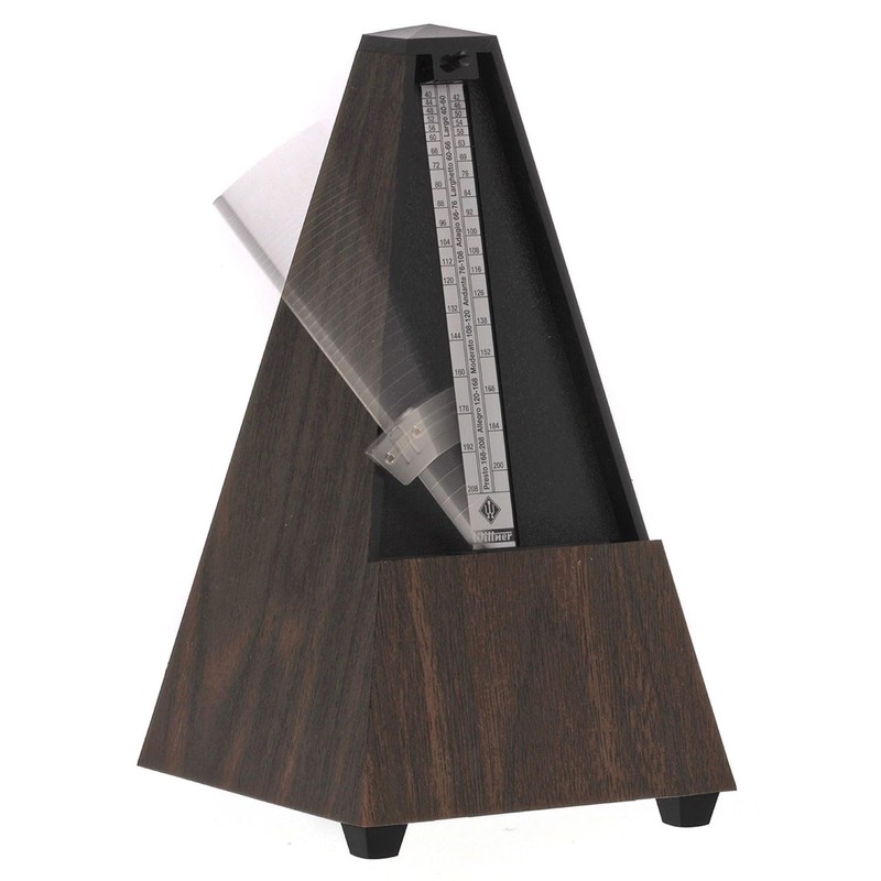 Wittner Mechanical Metronome 804k Walnut Design with Keepdrum Microfibre Cloth