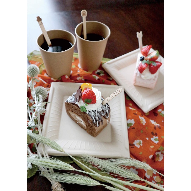 大黒工業 Paw Muddler 13 cm Wood Pack of 100 377262