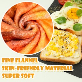 Bread Blanket, Toast Bread Throw Blanket for Adult and Kids, Tortilla Toast Blanket, Novelty Tortilla Blanke Throw Blankets Realistic Soft Flannel Wrap Blanket