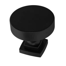 Liberty Classic Bell 1-1/4 in. (32 mm) Matte Black Cabinet Knob P38488C-FB-CP