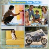 6 Pack Plastic Drop Cloths for Painting 9x12ft - Disposable