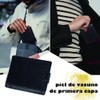 Cartera para Hombre, Carteras Negra para Caballero (Negro)