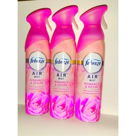 Febreze Air Mist Romanace and Desire 3 pack, Rose