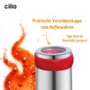 Cilio Premium Piccante Chili Chilli Mill Grinder Red, one size,