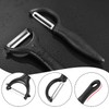 2 Pcs Potato Peelers, Y-Shaped Swivel Vegetable Peeler Ergonomic Handle