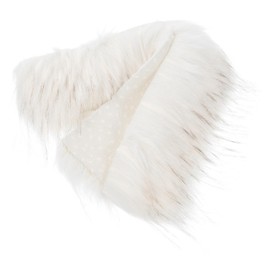 jojofuny Faux Fur Craft Ribbon White Artificial Fur Trim for DIY Clothing Shoes Home Decor for Holiday Decorations Handicraft Projects