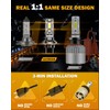Auxbeam H 7 Fog Lights, Q40 Series 20000LM 600% Brighter