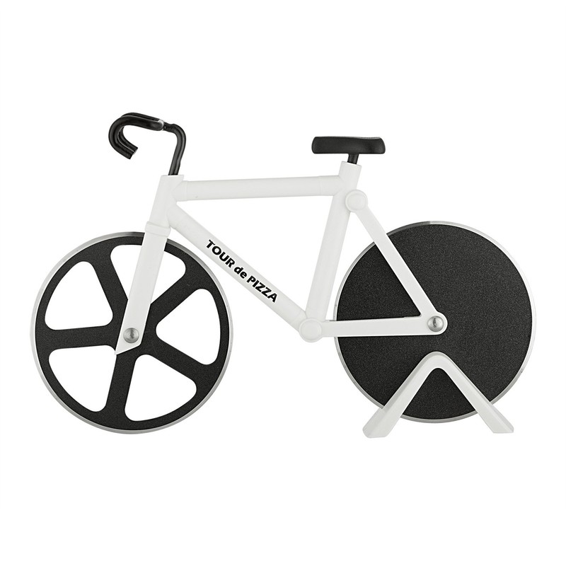 Bicycle Pizza Cutter - TOUR de PIZZA - Dual Stainless
