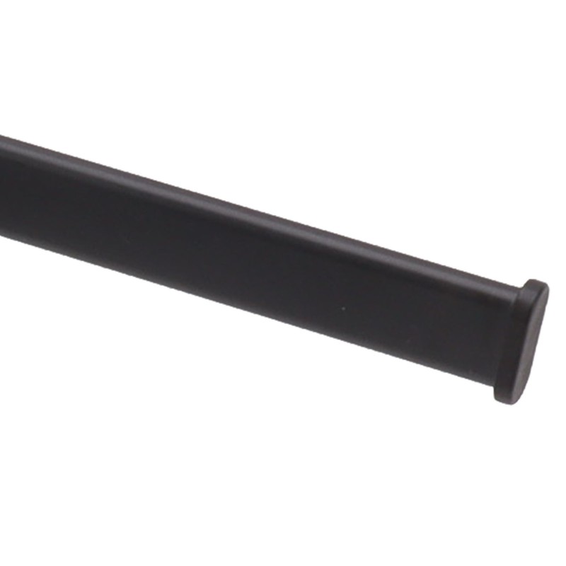 Black Swivel Towel Bar Punch Free Bathroom Towel Rack Wall