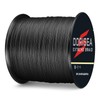 Dorisea Extreme Braid 100% Pe Black Braided Fishing Line 109Yards-2187Yards