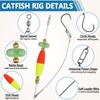 Catfish Rig Catfish Float Rigs Catfishing Tackle with Catfish Rattles