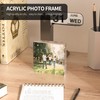 Sezanrpt 3 Pack Acrylic Picture Frames 3x3, 3 x 3