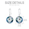 TOUPOP Koala Earrings - Sterling Silver Koala Bear Dangle Drop