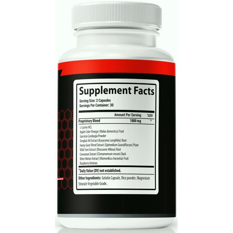 Beast Force Pills "BeastForce" Performance Enhancing (60 Capsules)