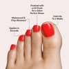 Glamnetic Press On Toenails - Creamer | Neutral Nude and