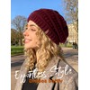 FURTALK Winter Beanie Hat for Women Satin Lined Cable Knit