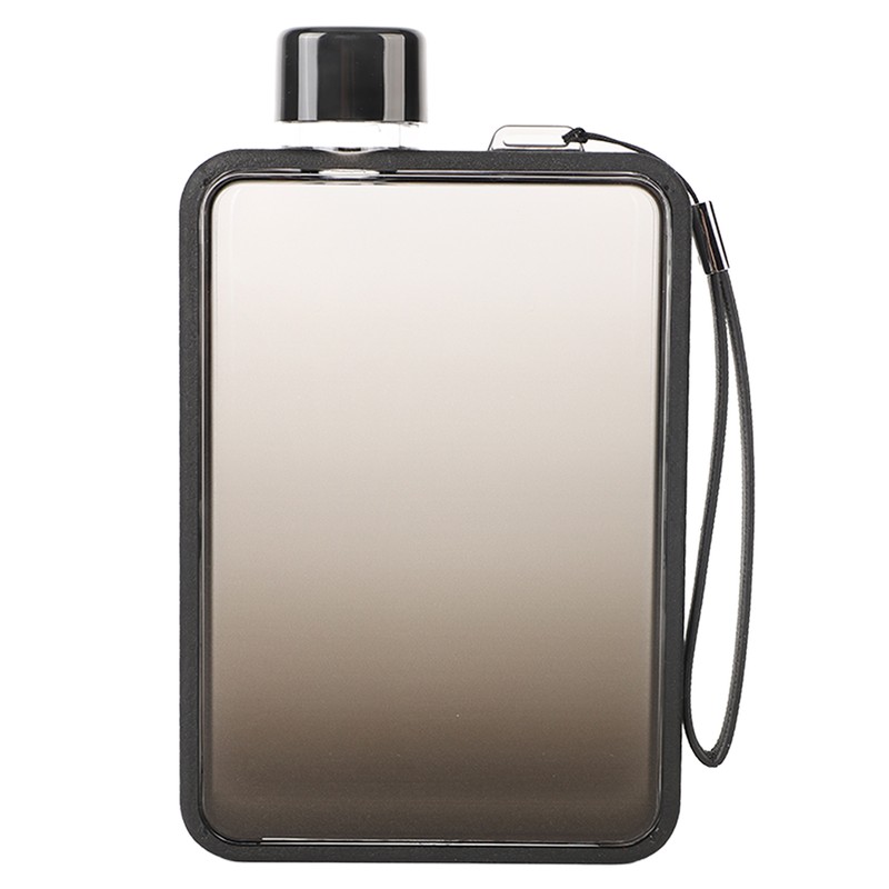 300ml Flat Water Bottle A5 Slim Water Bottle for Outdoor