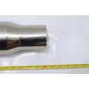 All Out Fab Single straight blast pipe 3" inlet 4"