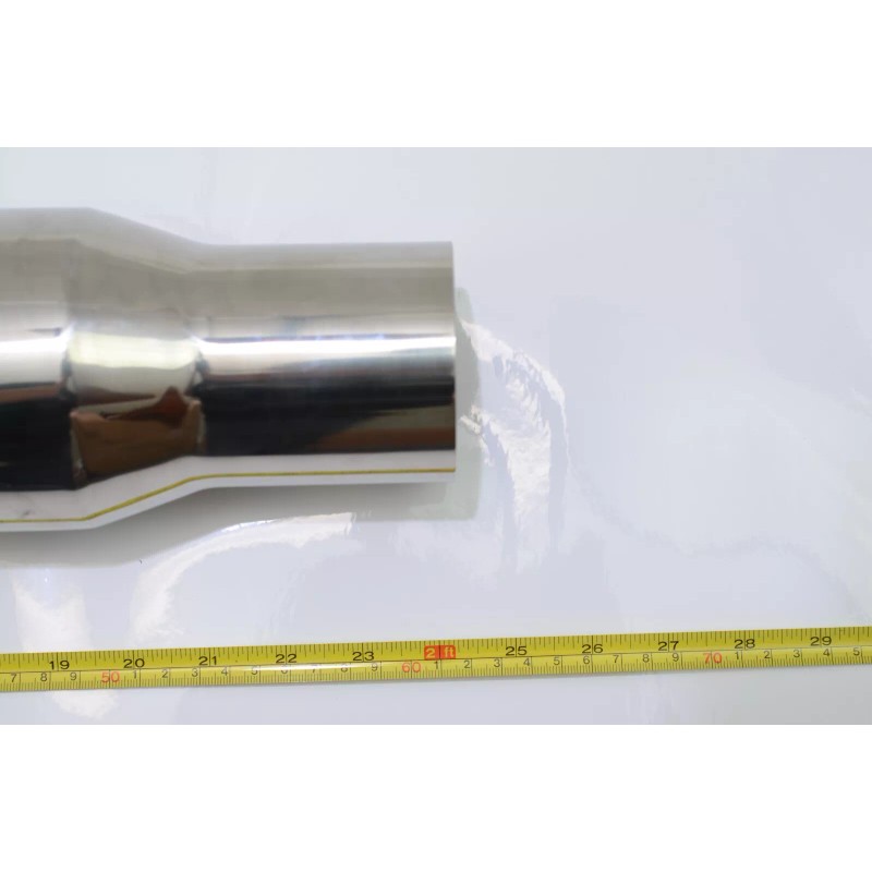 All Out Fab Single straight blast pipe 3" inlet 4"