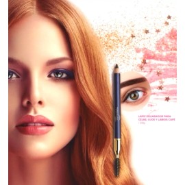 Terramar Lápiz Delineador De Cejas, Ojos Y Labios Café Terramar