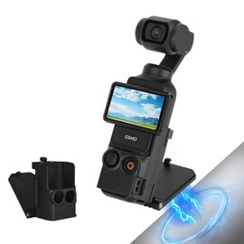 HAFOKO OSMO Pocket 3 Accessories Magnetic Backpack Clip Mount Extension Adapter Frame for DJI Compatible OSMO Pocket 3