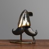 Nose Shaped Eyeglasses Holder Iron Nose and Mustache Shaped Eye