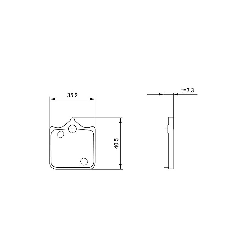 Daytona Brake Pad for Motorcycles Hyper Sintered Metal Pad S4R