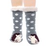 Jeasona House Socks Women's Winter Non-Slip Hut Socks Women's Warm