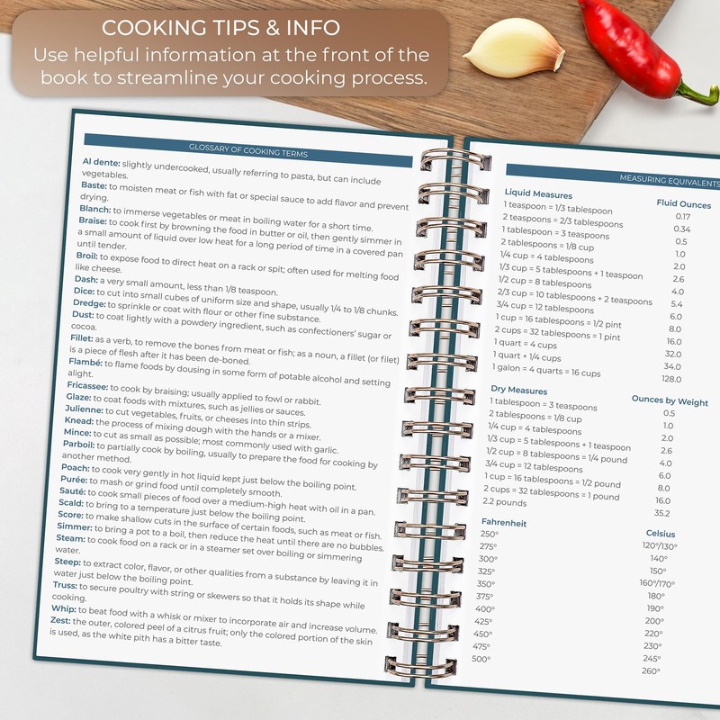 Clever Fox Recipe Book Spiral – Make Your Own Family