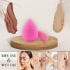 2 Orchids Makeup Sponge Set - Mini Beauty Blender Sponge