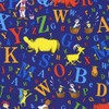 Robert Kaufman Fabrics Dr Seuss ABC Alphabet Navy