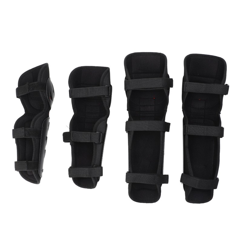 4PCS Knee Pads Elbow Pads Night Luminous Knee Protective Gear