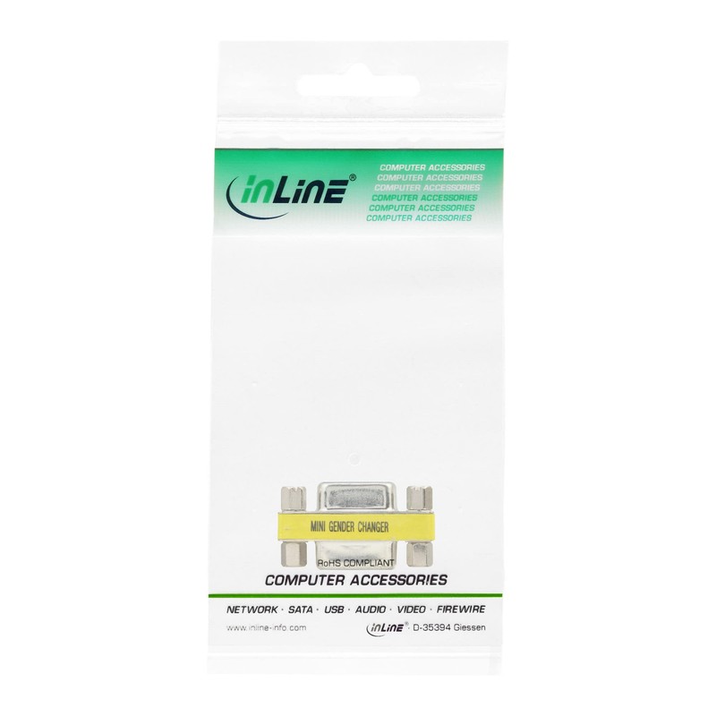 InLine 32224 9 Pin 9 Pin Silver Cable Interface and