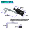 UHANBUT Car Exhaust Whistle, Universal Turbo Sound Booster, Aluminum Alloy
