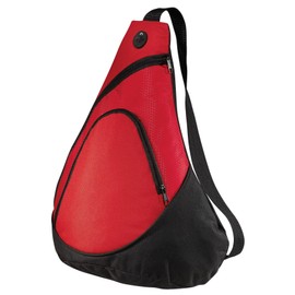 Port Authority - luggage-and-bags Improved Honeycomb Sling Pack OSFA Red