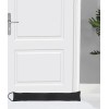 Home Weavers Inc. Draft Blocker Suede Black Decorative 36" Door